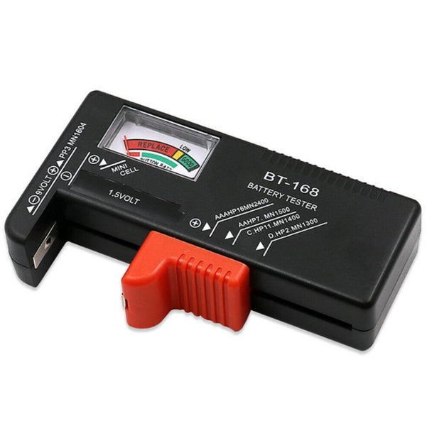 Battery Tester Checker Universal For AA AAA Carousel 4