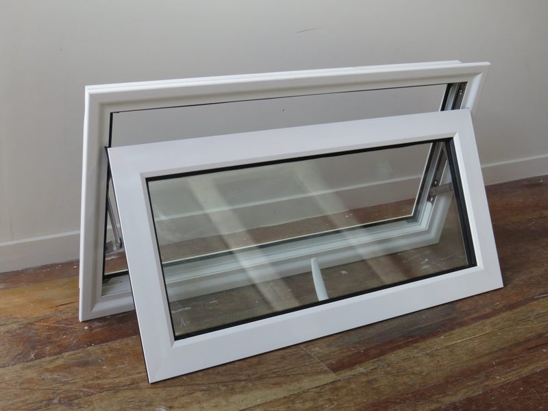 *NEW WHITE ALUMINIUM DOUBLE GLAZED WINDOW:400HX1000W Carousel 2