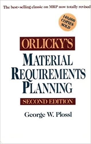 Orlicky's Material Requirements Planning by George W. Plossl 2nd Edition Carousel 1