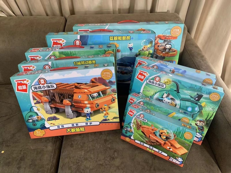 Octonauts Rescue Boat Alligator Ship Carousel 8