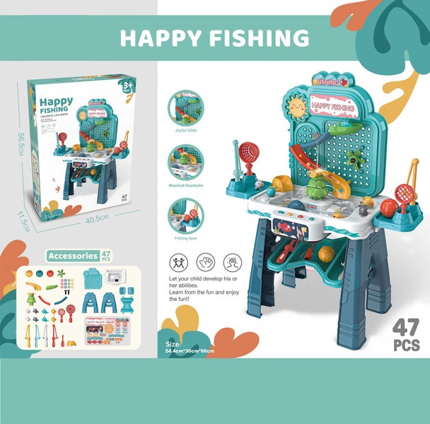 KIDS TOY FISHING FUNNY SUMMER PLAY SET Carousel 1