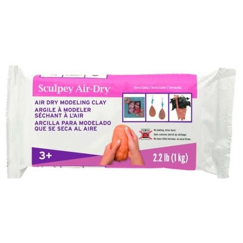 MODEL AIR DRY CLAY - SCULPEY 1KG TERRACOTTA AD2222T Carousel 1