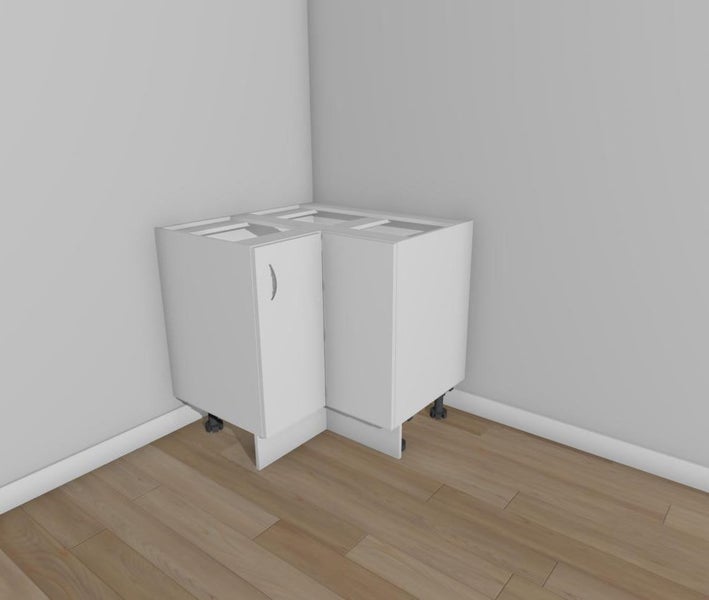 Base Corner Cabinet 900 x 900mm Wide Carousel 1