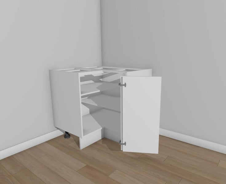 Base Corner Cabinet 900 x 900mm Wide Carousel 2