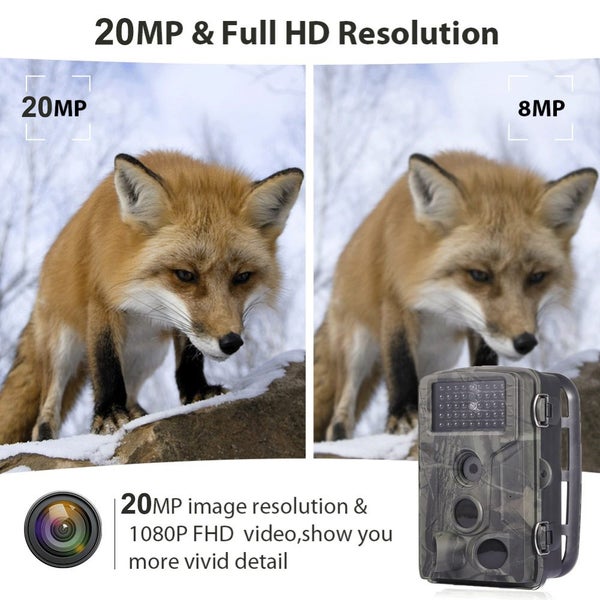 20MP HD Infrared Trail Game Camera Surveillance Cameras Scouting Hunting Camera Carousel 2