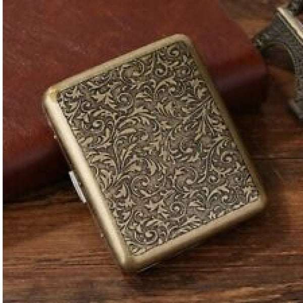 Metal Fashionable Cigarette Box (9cm x 8cm x 1.5cm) Carousel 2