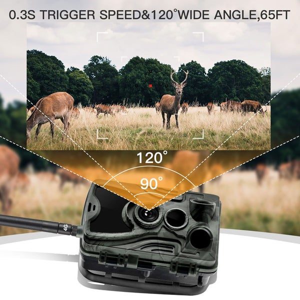 24MP HD Infrared Trail Game Camera Surveillance Cameras Scouting Hunting Camera Carousel 1
