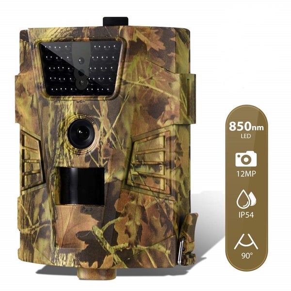 12MP Wildlife Trail Camera Outdoor Waterproof Night View Hunting Camera with IR Carousel 1