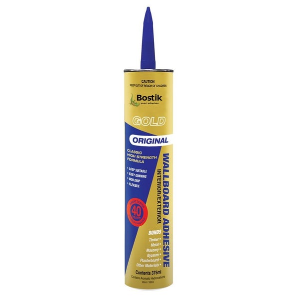 Bostik Wallboard Adhesive Gold Original 375ml Carousel 1