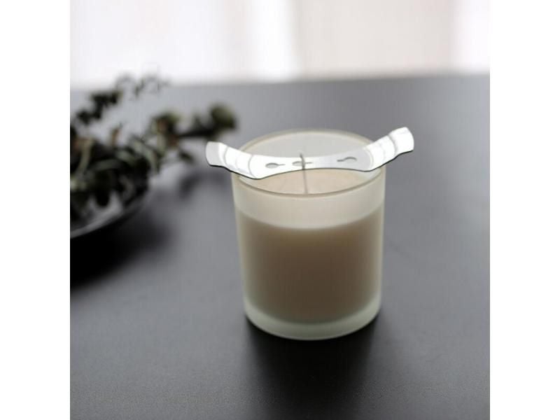 CHUANGGE DIY Candle Making Wick Holder Metal Wick Clip Tool Carousel 1
