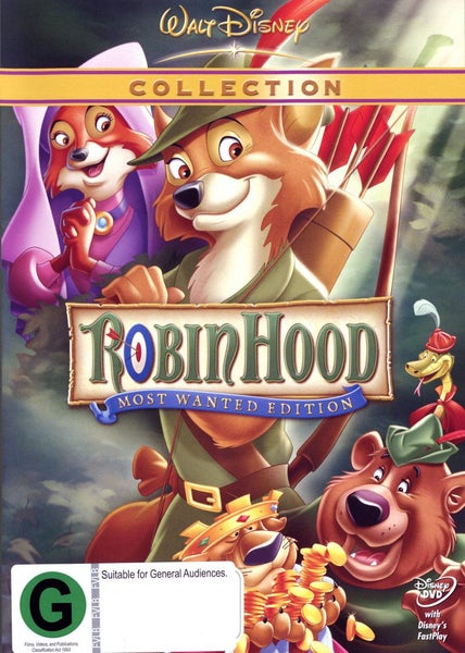 Robin Hood (1973) DVD - New!!! Carousel 1
