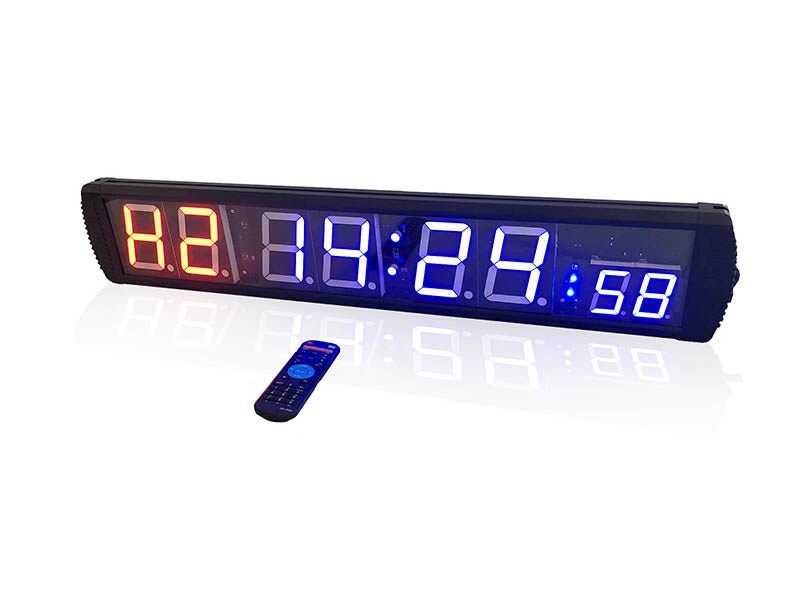 8 DIGIT INTERVAL TIMER & CLOCK Carousel 1