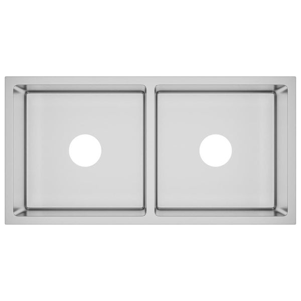 vidaXL Handmade Kitchen Sink Stainless Steel Carousel 2