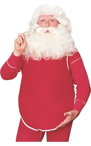 SANTA CLAUSE CHRISTMAS STUFFED BELLY PADDING COSTUME ACCESSORY Carousel 1
