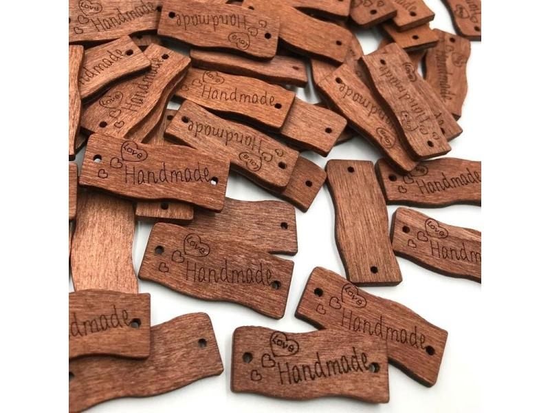 50 100pcs Mix 30mm Handmade Wood Buttons For DIY Craft Sewing WB426 Carousel 1