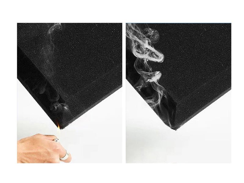 4 Pack Blue Acoustic Studio Foam Tiles 50cm x 50cm x 5cm62863235662979112
