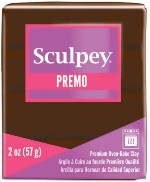 SCULPEY PREMO 57G OVEN BAKE CLAY - BURNT UMBER Carousel 1