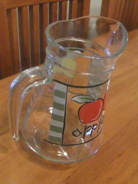 Retro Etched Glass Jug Carousel 4