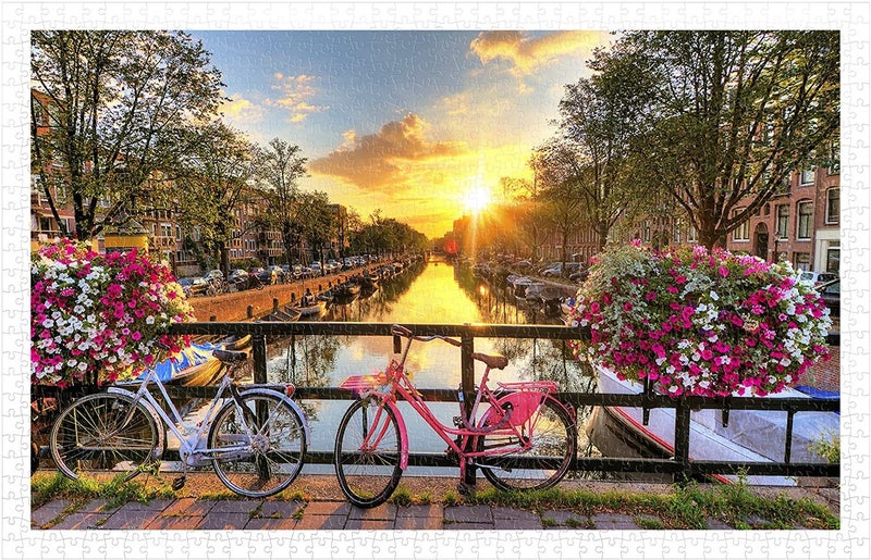 Pintoo Show Piece 1000 Pieces - Beautiful Sunrise over Amsterdam Carousel 2
