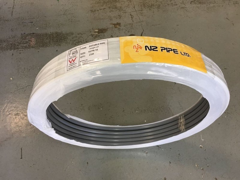 PB(Polybutylene) 15mm pipe 25m roll Carousel 1