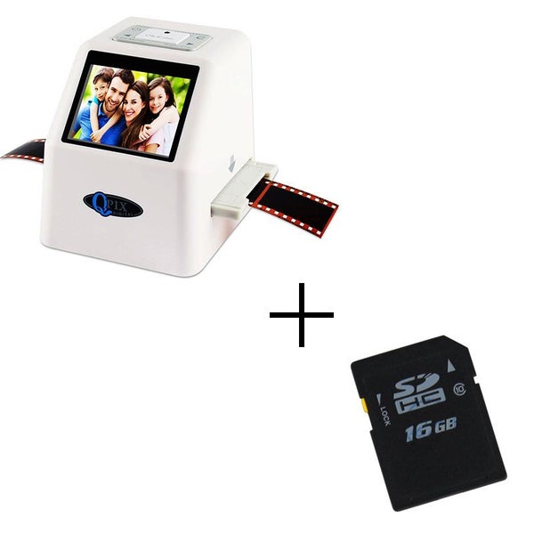 High Resolution 22 MP 35mm Negative Film Scanner 2.4"LCD With 16G SD card-10919 Carousel 2