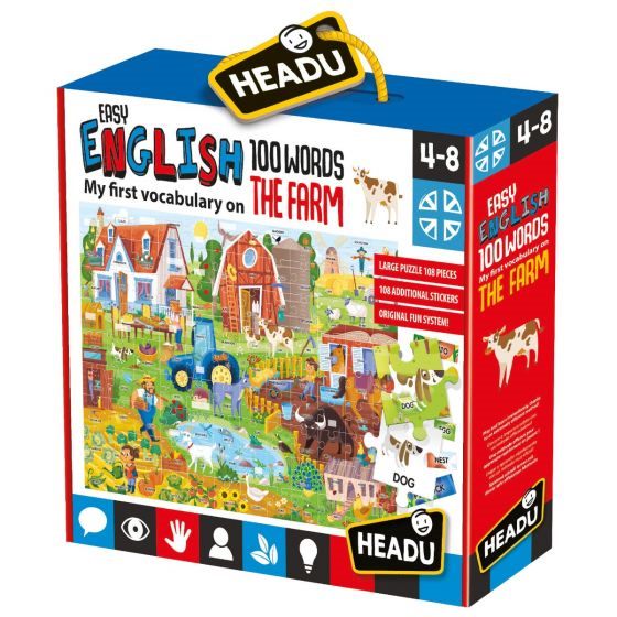 Easy English 100 Words Farm Carousel 1