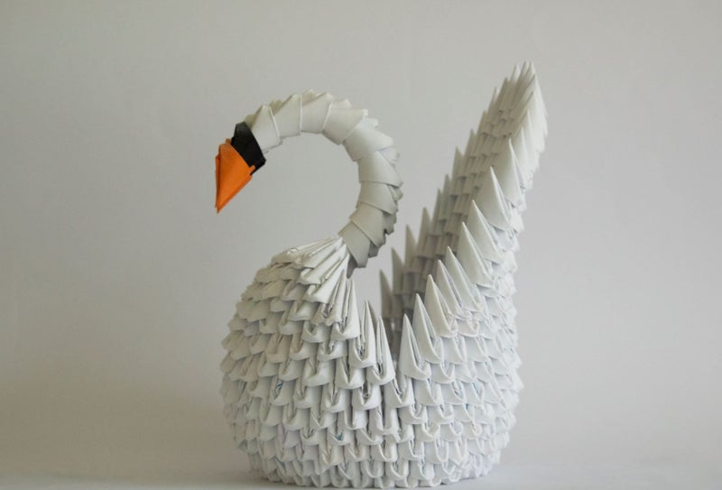 Origami Swan Carousel 4