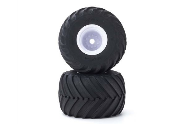 Kyosho KP MATH001W Monster Tyre with Wheel (x2) Carousel 1