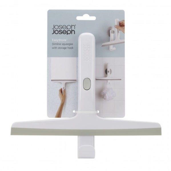 Joseph Joseph - EasyStore Slimline Squeegee with Storage Hook - Grey Carousel 2