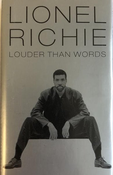 LIONEL RICHIE - LOUDER THAN WORDS (CASSETTE) Carousel 1