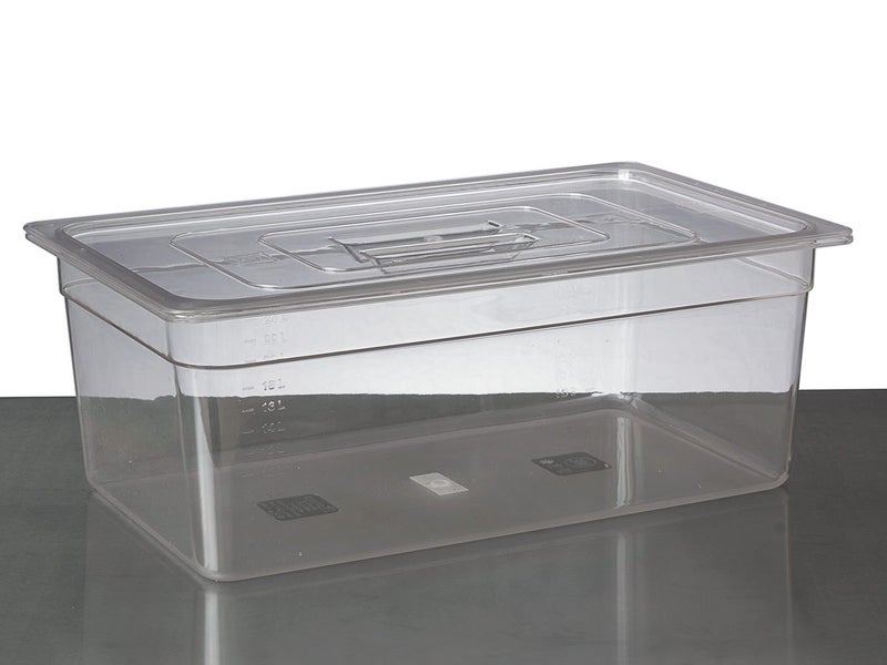 Food Storage Bin Container 1/1 GN-200 24L + Lid PC Carousel 1