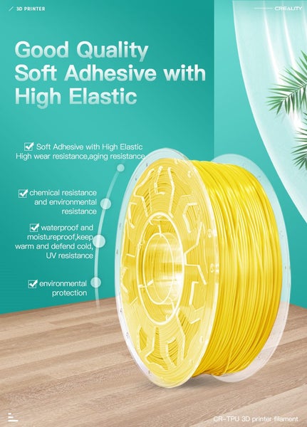Creality TPU Filament 1.0Kg 1.75mm-WHITE Carousel 2