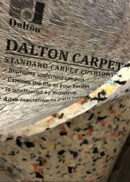 Carpet Under layer Measuring 1.83m wide x 10 meters roll/ 11mm thick Carousel 1