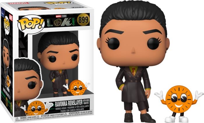 Loki (2021) - Ravonna Renslayer with Miss Minutes Pop! Vinyl Figure Carousel 1