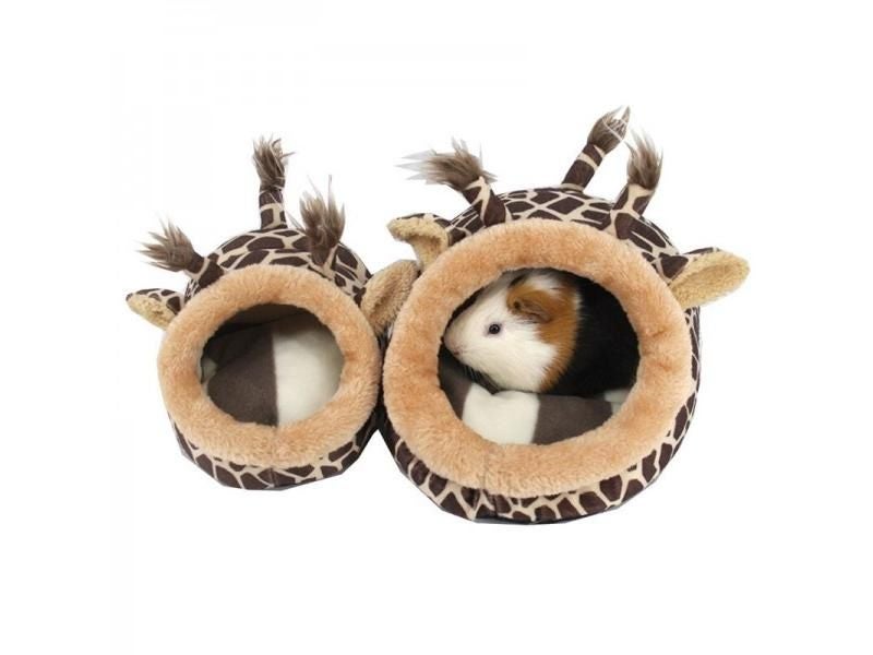 Plush Small Animal Bed For Guinea Pigs Hamsters Hedgehogs Rabbits Dutch Rats Carousel 2
