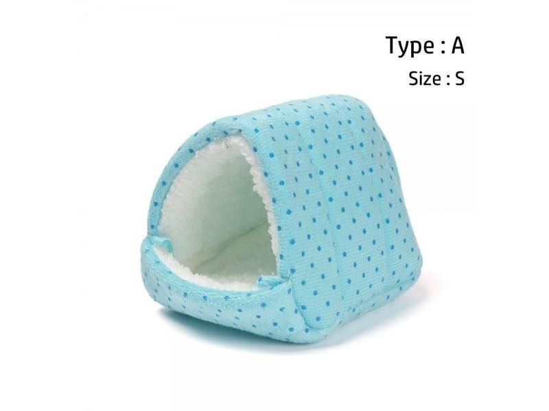Soft Hamster House Guinea Pig Warm Mat Nest Small Animal Sleeping Bed Winter Carousel 1