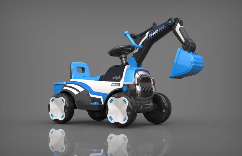 ELECTRIC KIDS RIDE ON EXCAVATOR Carousel 2