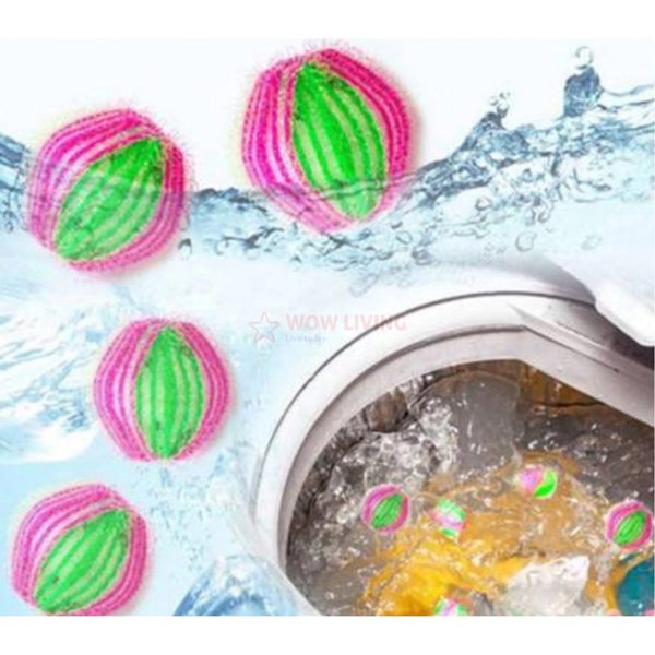 6pc Lint or Fluff Remover Balls for Washing Machine Carousel 1