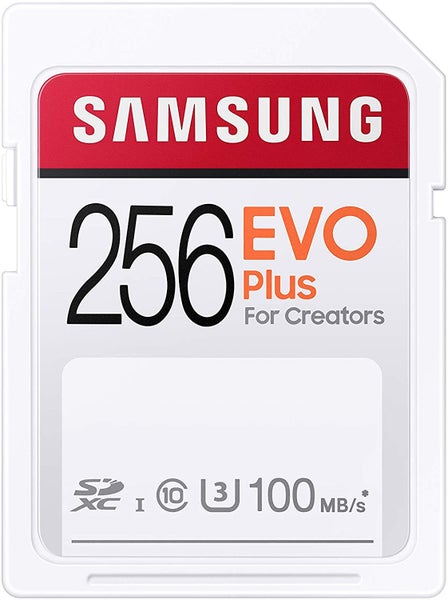 Samsung EVO Plus 256GB U3 4K SDXC Card 100MB/S Carousel 1