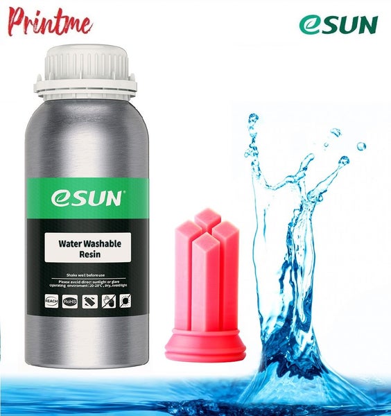 eSUN 'RED' WATER WASHABLE LCD RESIN 500G Carousel 1