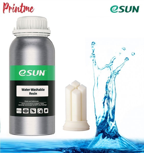 eSUN 'WHITE' WATER WASHABLE LCD RESIN 500G Carousel 1