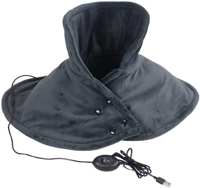 ObboMed Infra-red Carbon Fiber Heated Neck & Shoulder Warming Wrap Carousel 4