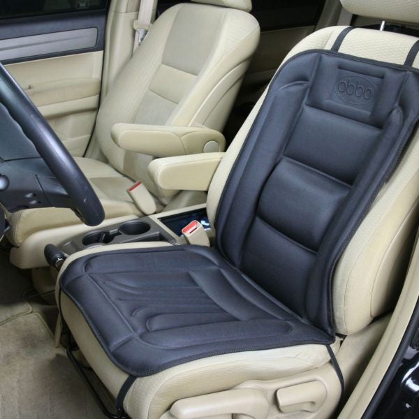 ObboMed 12V 45W Heated Seat Cushion Cover with Lumbar Support Carousel 2