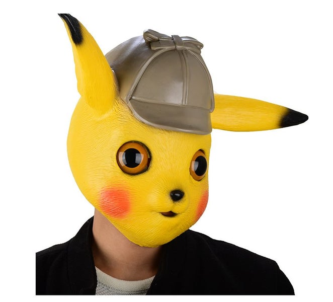 Pikachu Full costumes Latex Mask Carousel 1