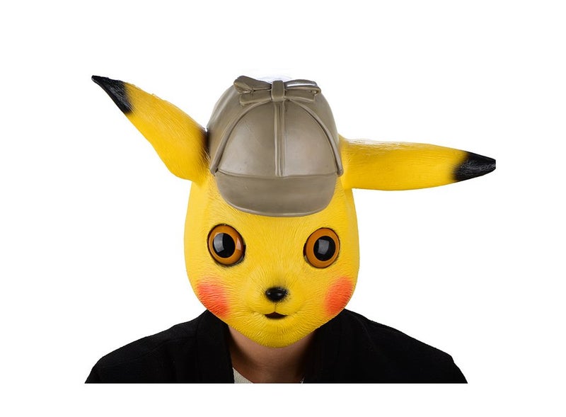 Pikachu Full costumes Latex Mask Carousel 4