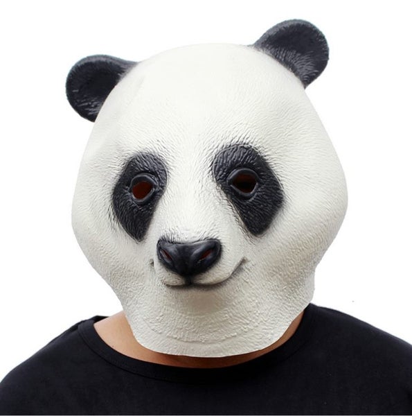 Panda Full costumes Latex Mask Carousel 1