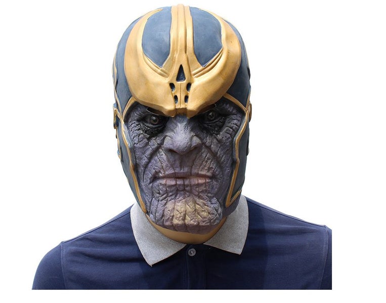 Thanos Full costumes Latex Mask-1 Carousel 1
