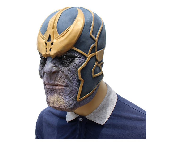 Thanos Full costumes Latex Mask-1 Carousel 2