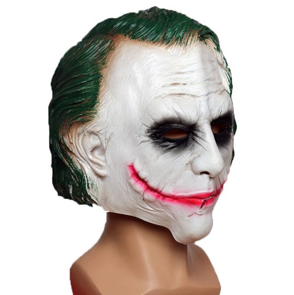 The Dark Knight Batman The Joker Full costumes Latex Mask Carousel 2