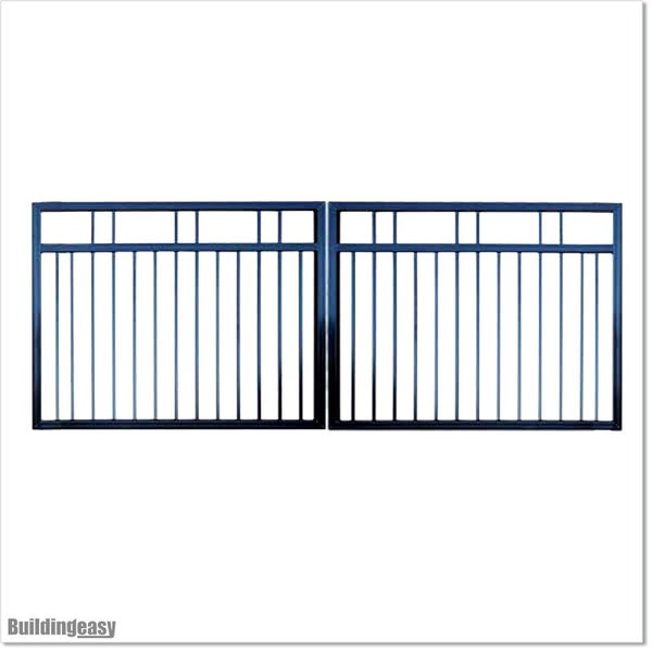 Aluminium Double Swing Gate 3.02M W, 1.7M H (D22) Carousel 2